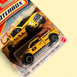 Match Yellow Contractor Truck